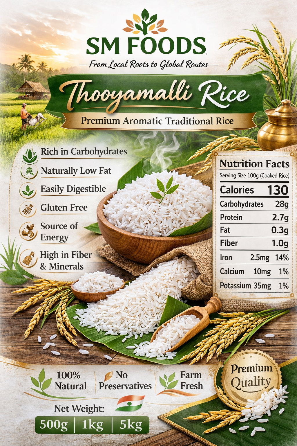 THOOYAMALLI RICE