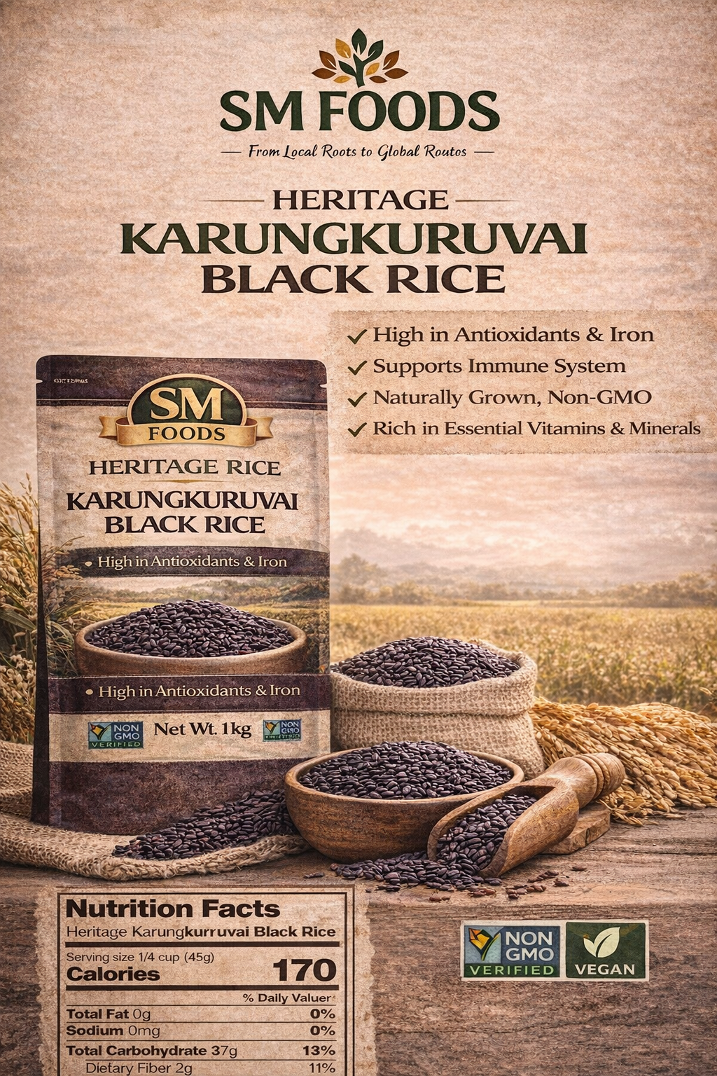 Karungkuruvai Rice