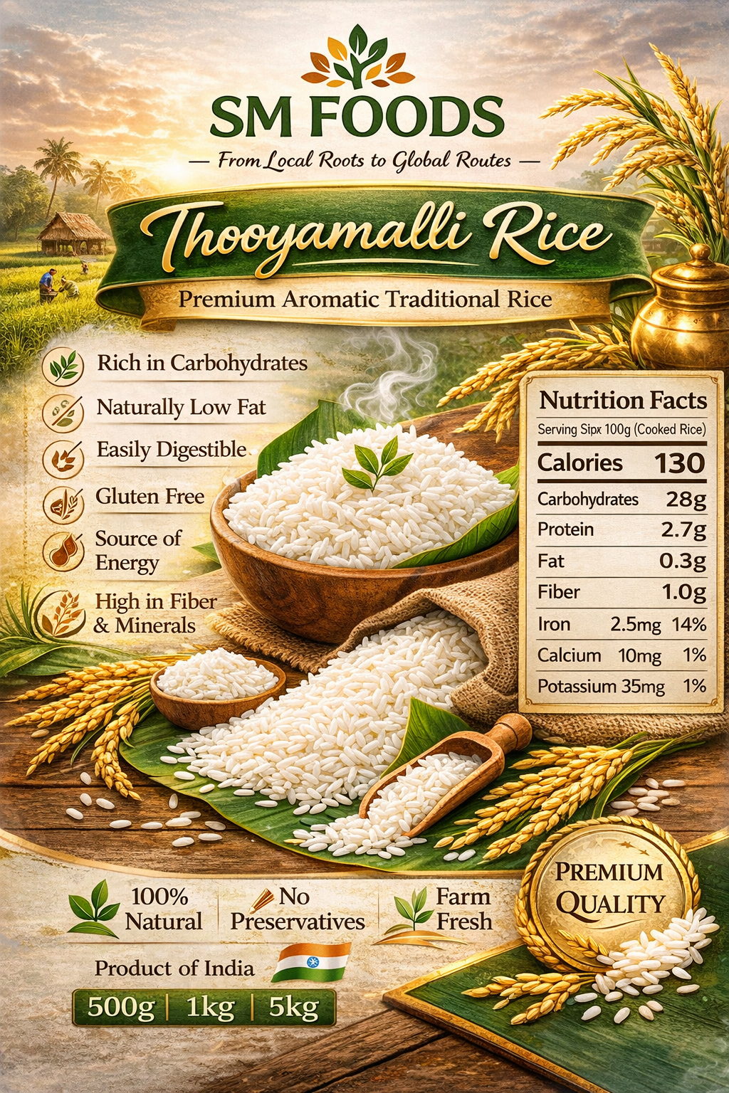 THOOYAMALLI RICE