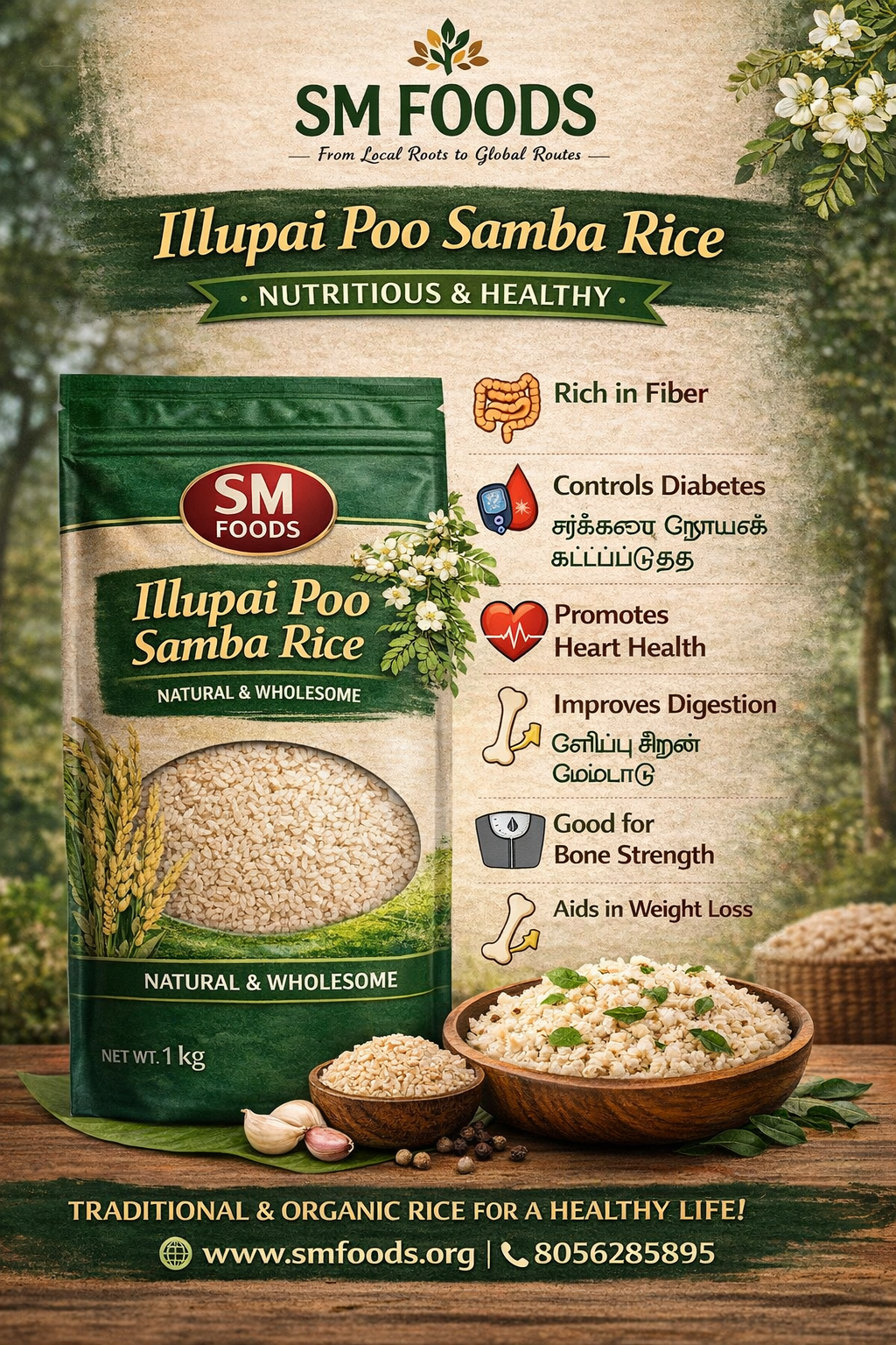 ILLUPAI POO SAMBA RICE